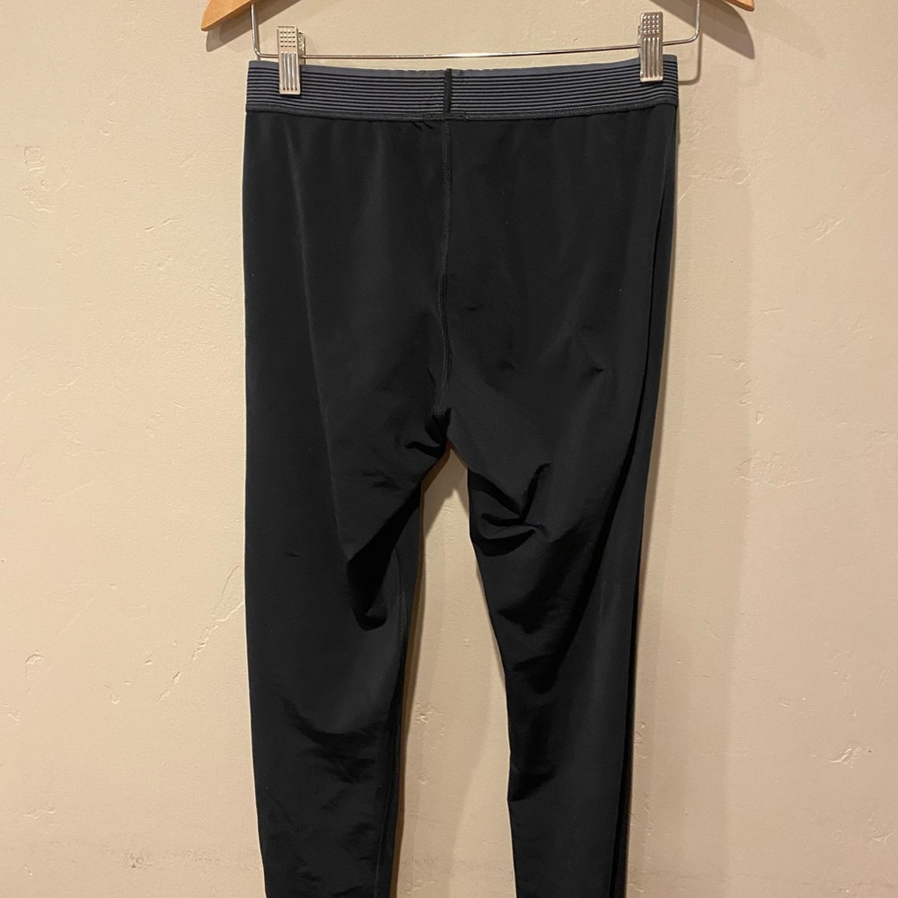 Black fleece leggings